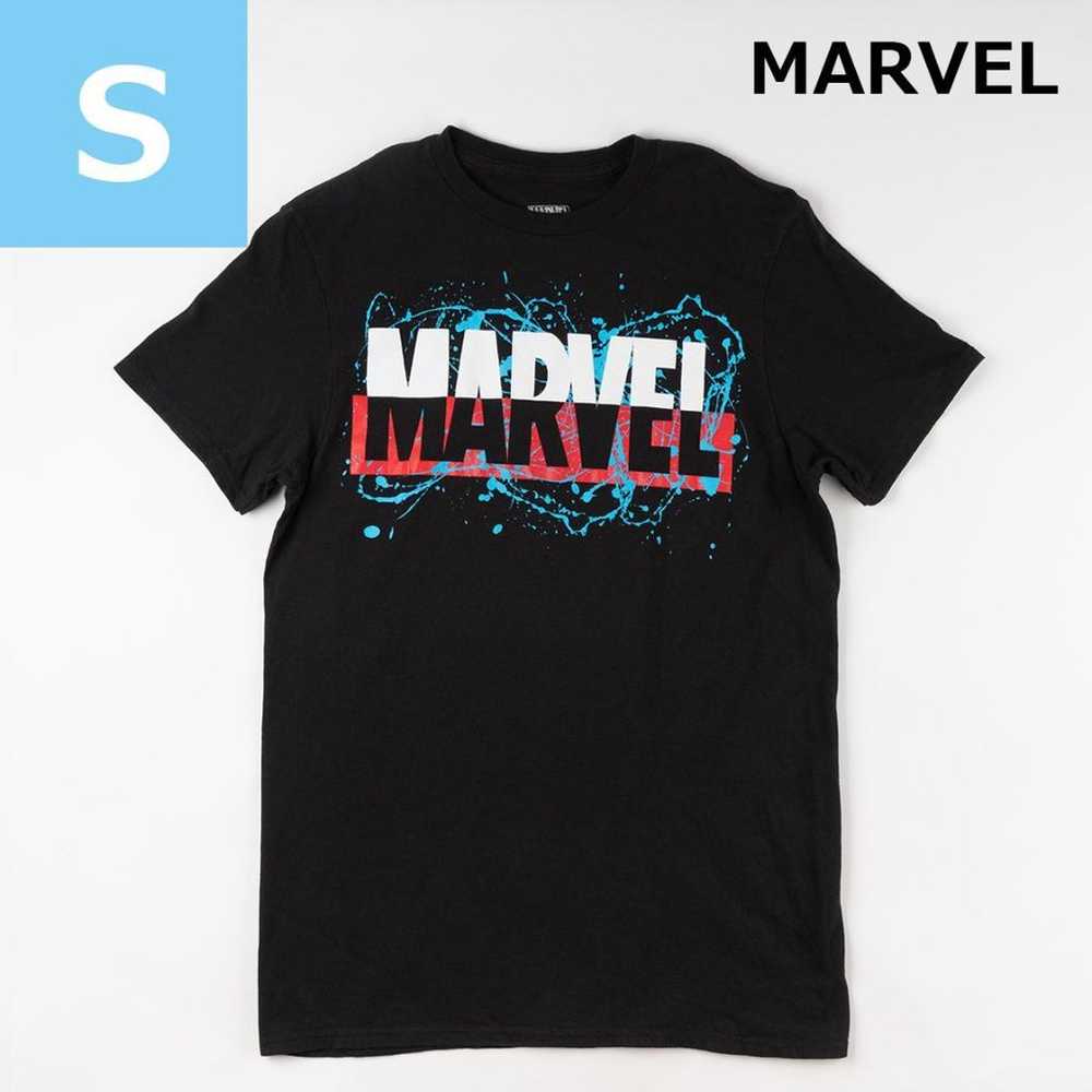 "Marvel" logo T-shirt Black S - image 1