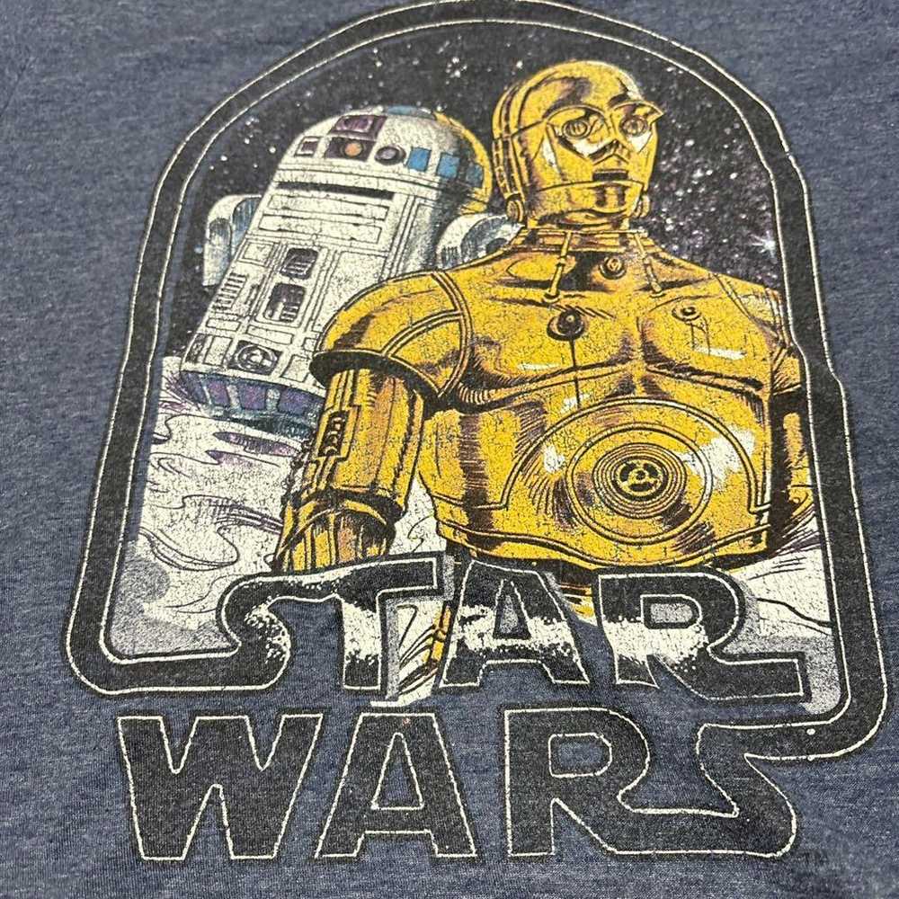 OLD NAVY STAR WARS R2D2 C3PO T-shirt - image 2