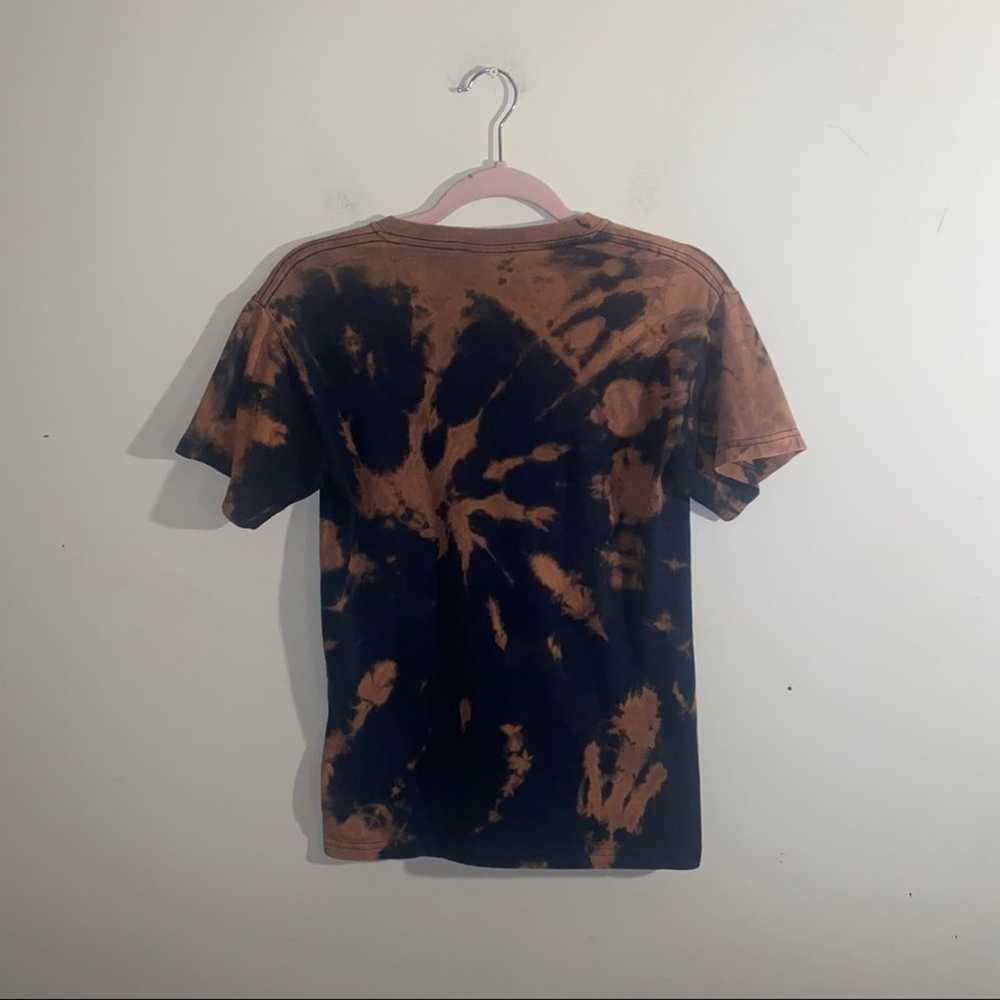 VNTG distressed Chicago bleach tie dye S - image 2