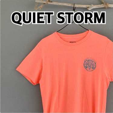 QUIET STORM short sleeve T-shirt American casual v