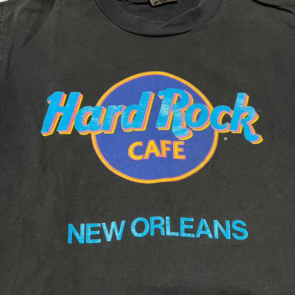 Vintage 80s Hard Rock Cafe New Orleans Destinatio… - image 2