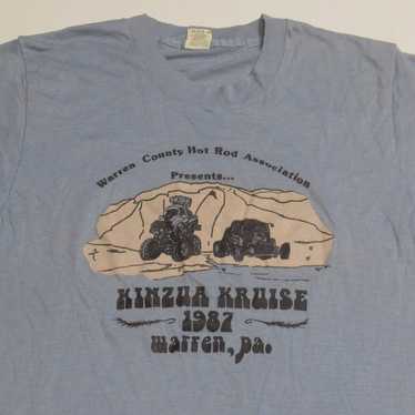 Vintage 80s Kinzua Kruise T-Shirt Warren County H… - image 1