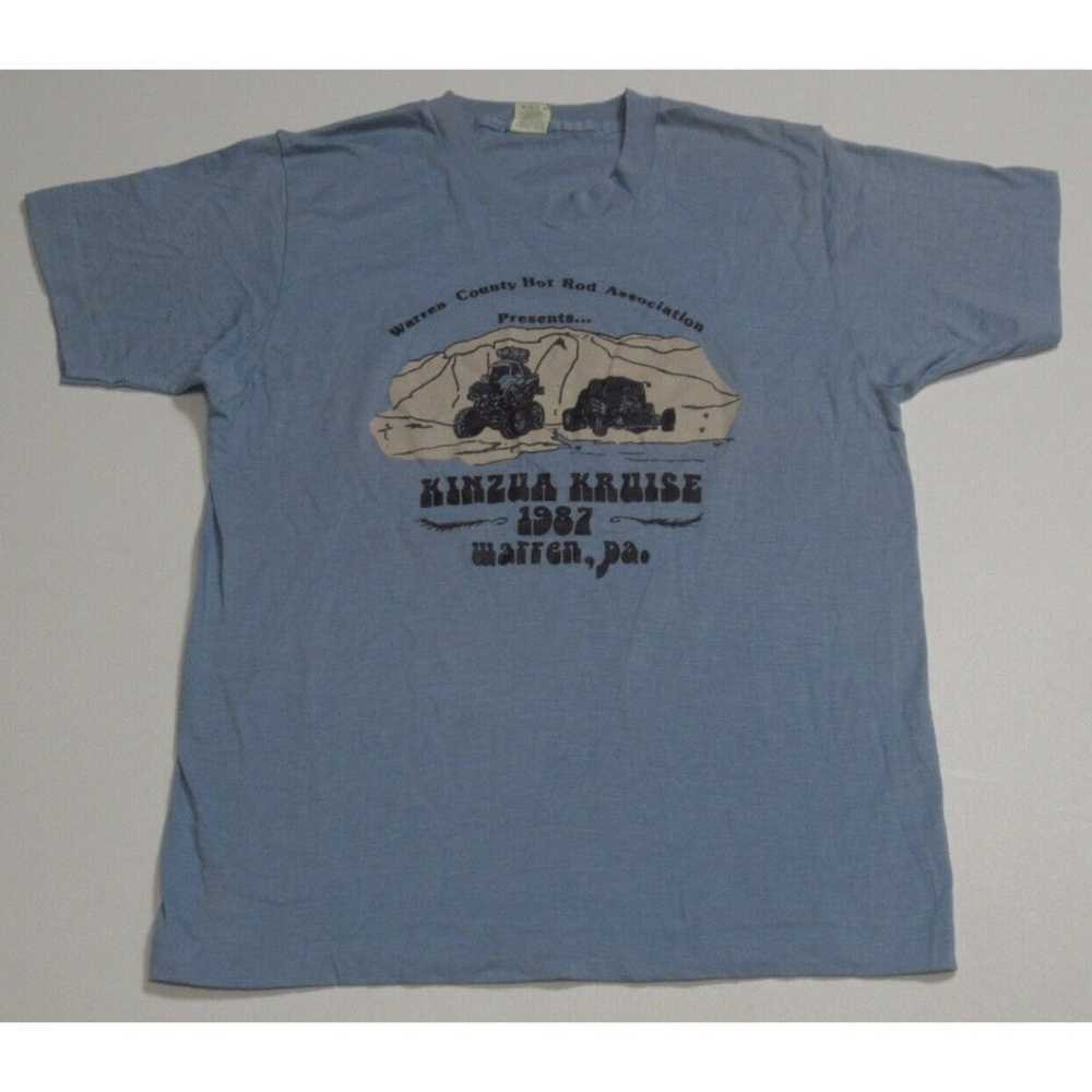 Vintage 80s Kinzua Kruise T-Shirt Warren County H… - image 2