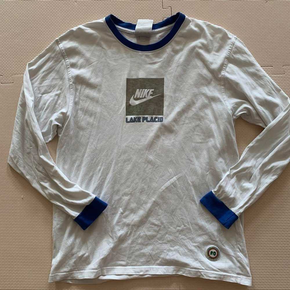 00s Nike long sleeve ringer T-shirt S - image 1