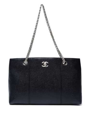 CHANEL Pre-Owned 2000-2002 CC tote bag - Black - image 1