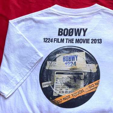 Popular! Band BOØWY T-shirt Band T-shirt Bowie t-s