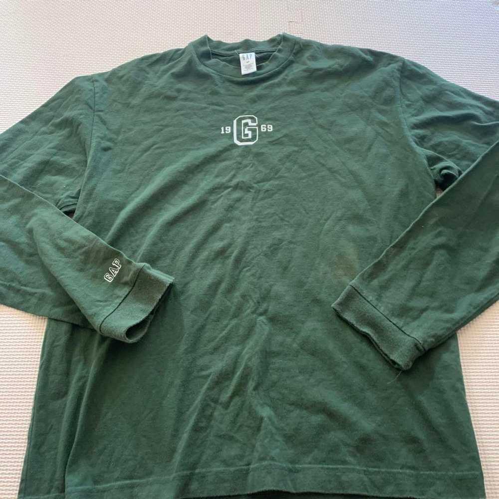 90s-00s GAP Old Gap Long Sleeve T-shirt Made in K… - image 2