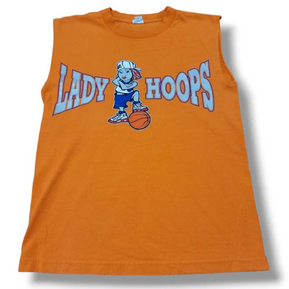 Lady Hoops Shirt Size Small By Alstyle Apparel & … - image 1