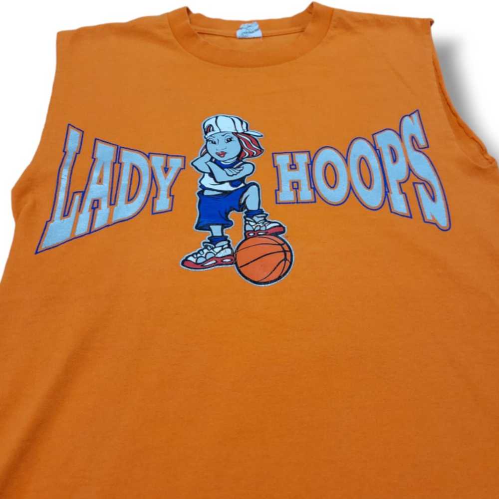 Lady Hoops Shirt Size Small By Alstyle Apparel & … - image 3