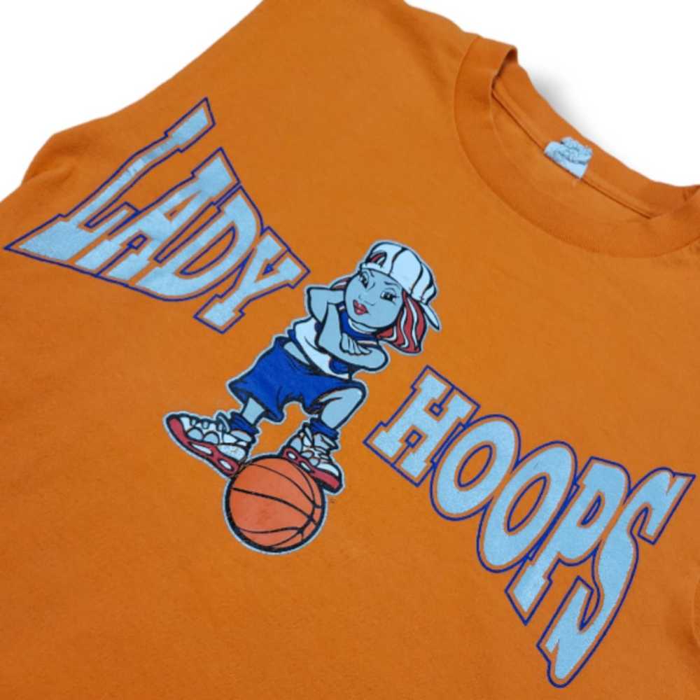 Lady Hoops Shirt Size Small By Alstyle Apparel & … - image 4