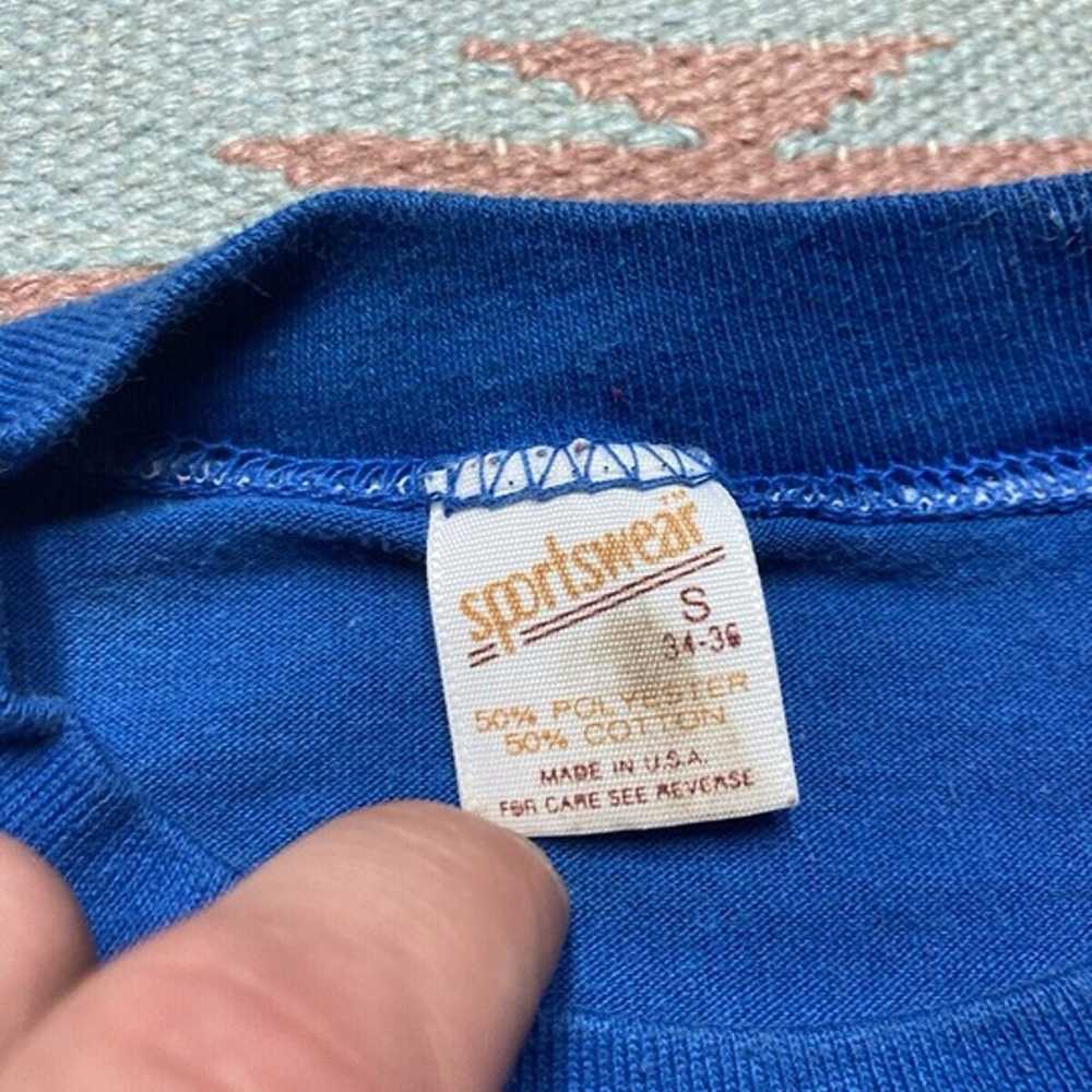 Vintage 80s t shirt auto hardware credit Union th… - image 5