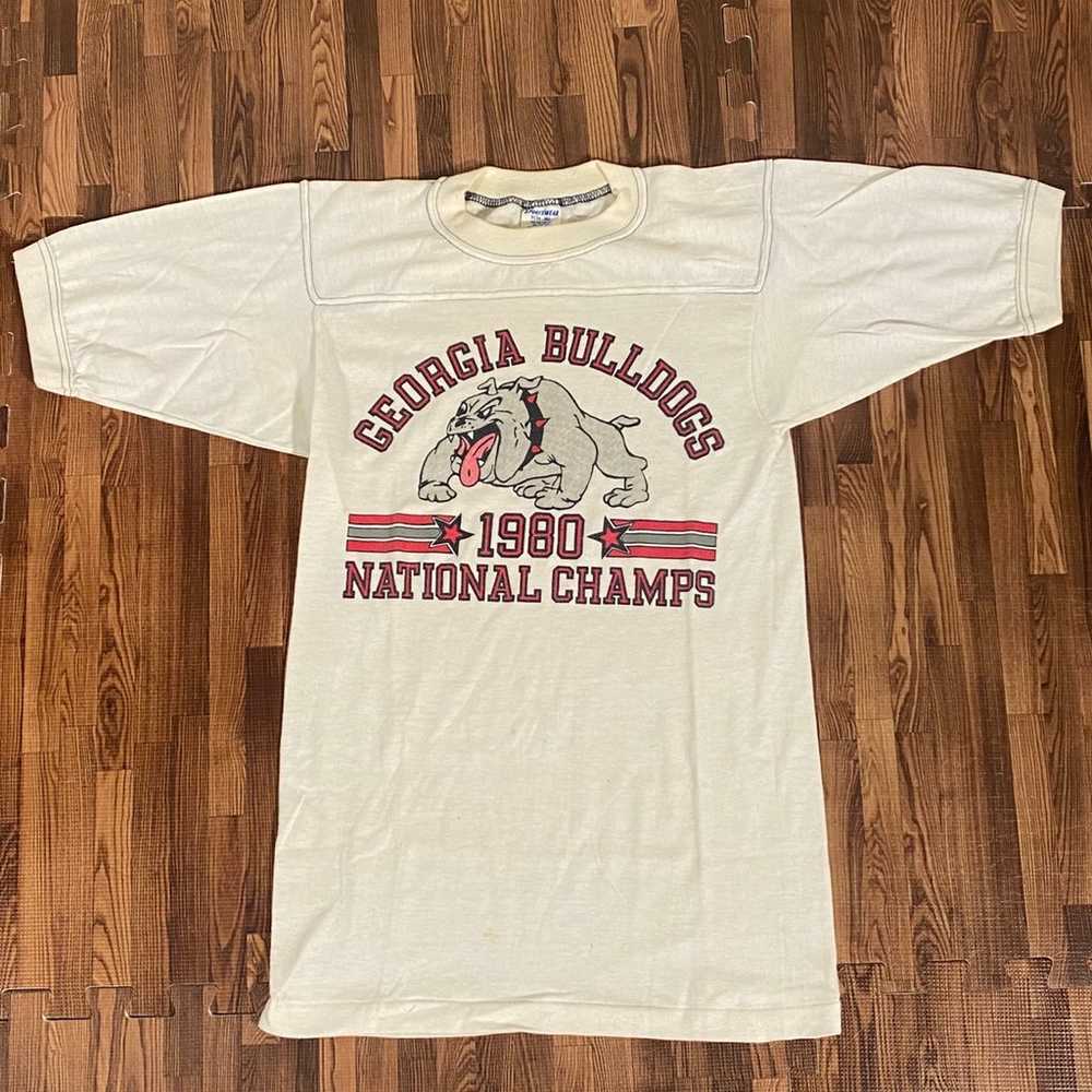 Vintage 1980 Georgia Bulldogs Football National C… - image 1