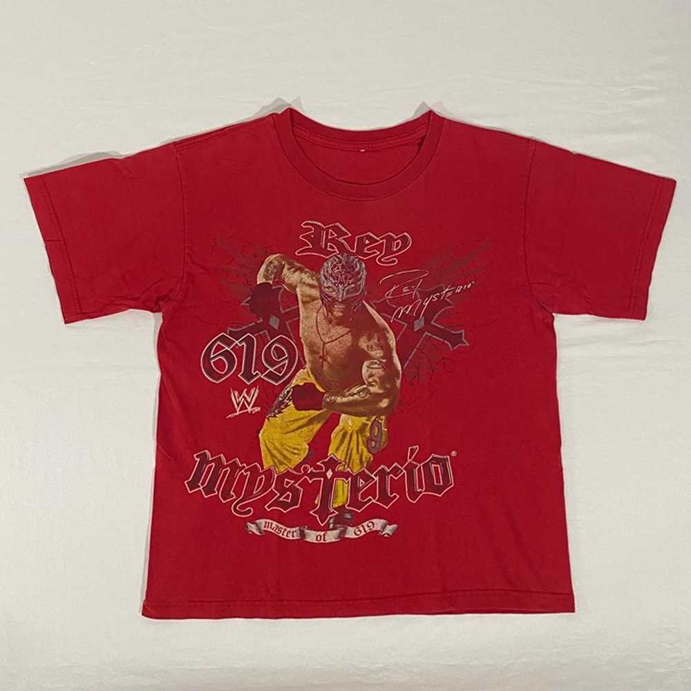 Vintage Y2K WWE Rey Mysterio 619 Men's Size S Sma… - image 1