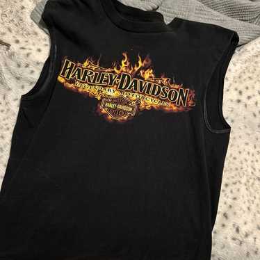 harley davidson muscle tee