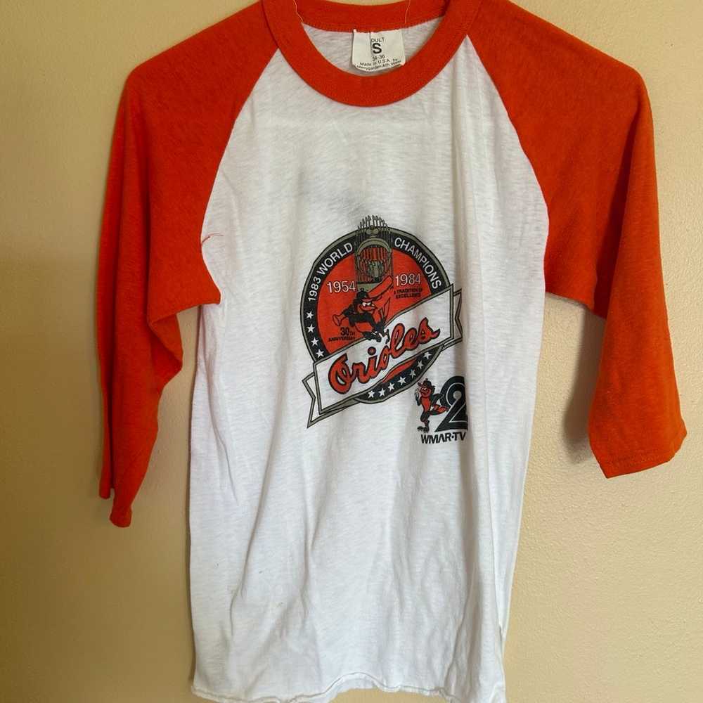 1983 Baltimore Orioles World Champions Vintage T … - image 1