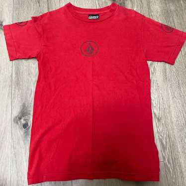 Vintage Volcom short-sleeved T-shirt T-shirt cut-a