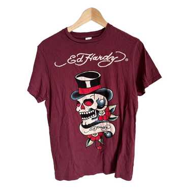 Vintage Ed Hardy Skull T-Shirt Cyber Skeleton Y2K