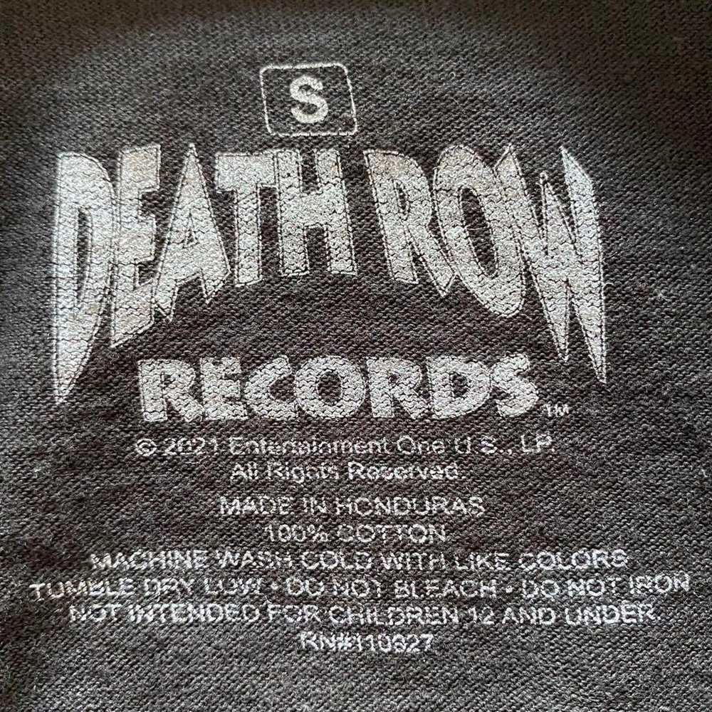 DEATH ROW RECORDS Printed T-Shirt Vintage Used Cl… - image 9