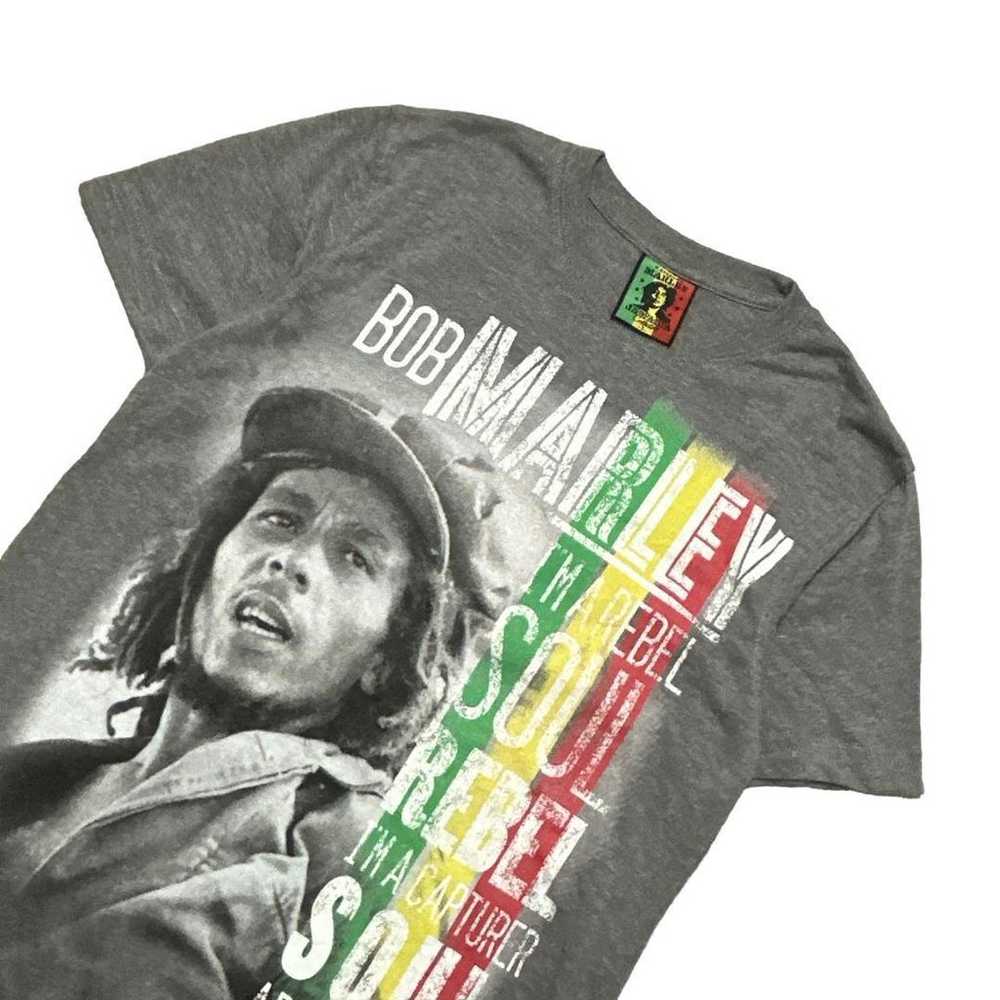 Bob Marley Band Short Sleeve T-Shirt Reggae Jamai… - image 5