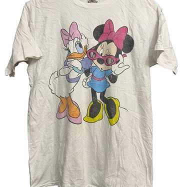 90s Vintage Disney Print T-shirt featuring Daisy … - image 1