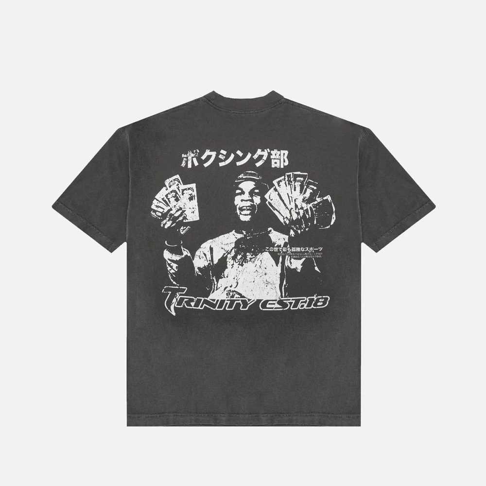 Trinity DISTRESSED TYSON T-shirt - VINTAGE BLACK - image 3