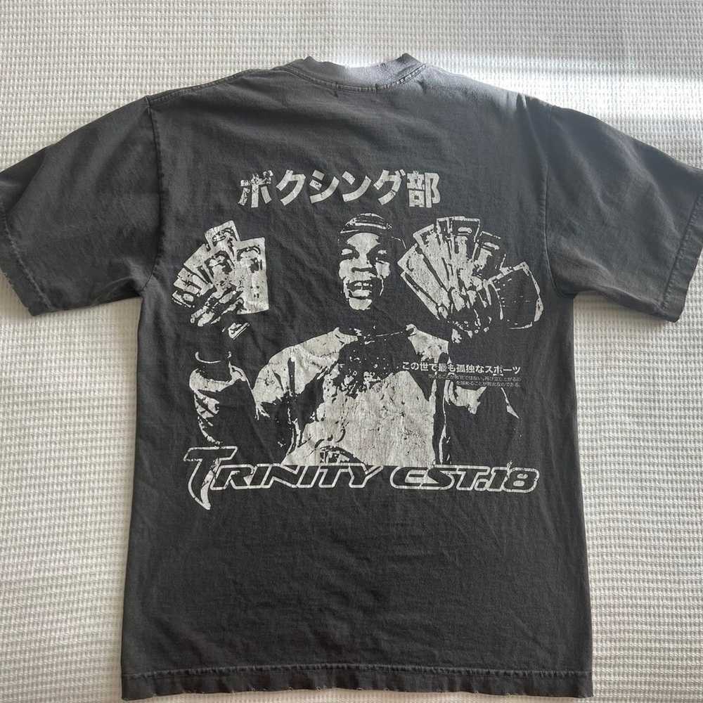 Trinity DISTRESSED TYSON T-shirt - VINTAGE BLACK - image 5