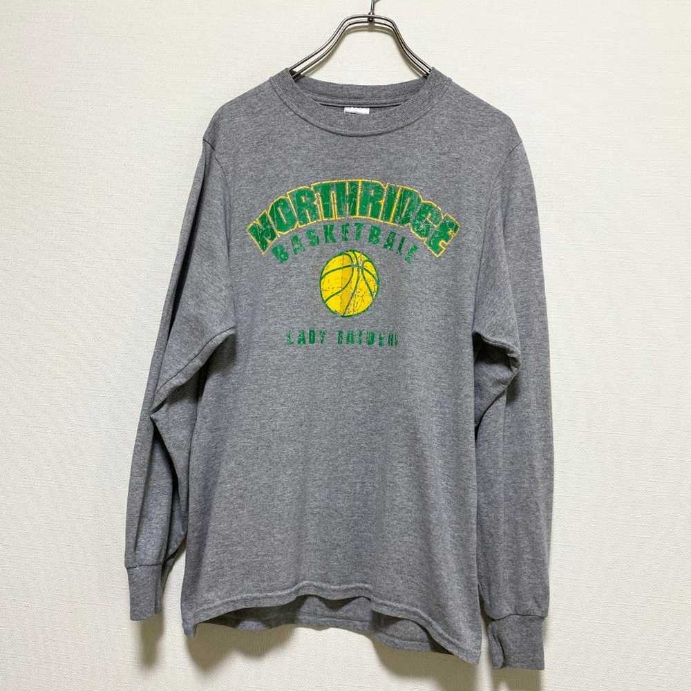 American vintage Northridge basketball long sleev… - image 1