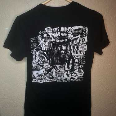 RARE Rob Zombie AOP T shirt unisex size small - image 1