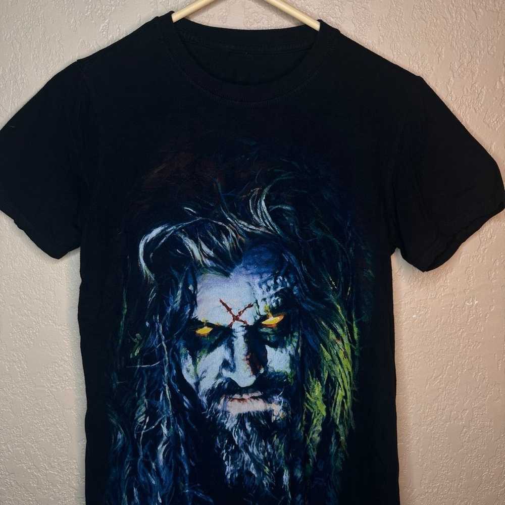 RARE Rob Zombie AOP T shirt unisex size small - image 2