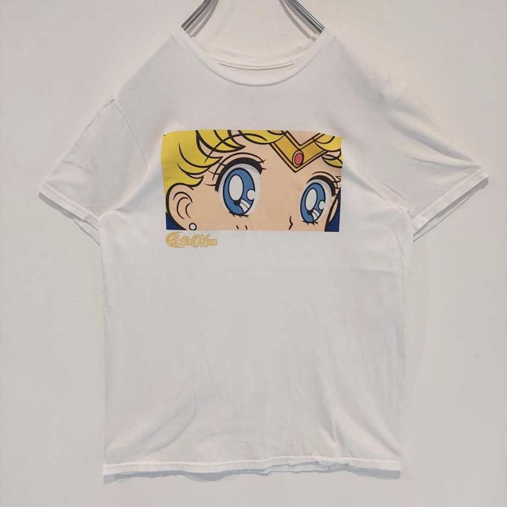 Sailor Moon Print T-Shirt Anime & Manga White S R… - image 2