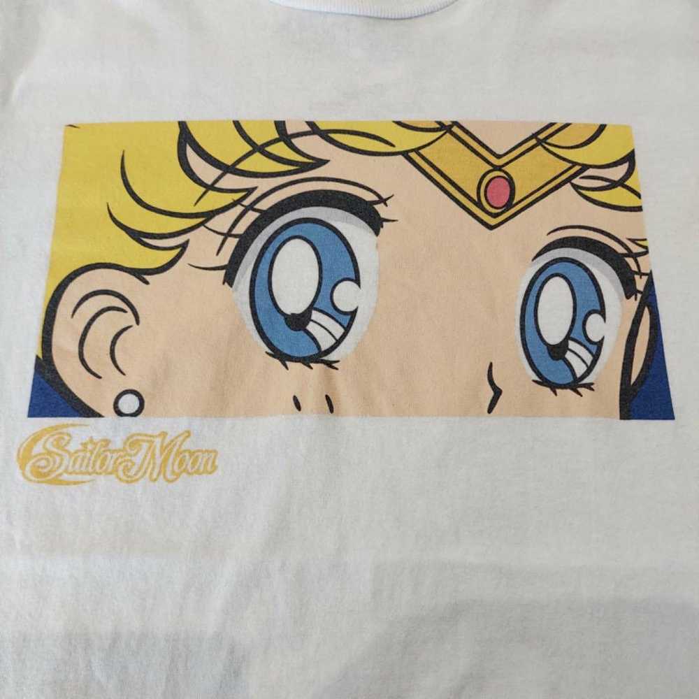 Sailor Moon Print T-Shirt Anime & Manga White S R… - image 4