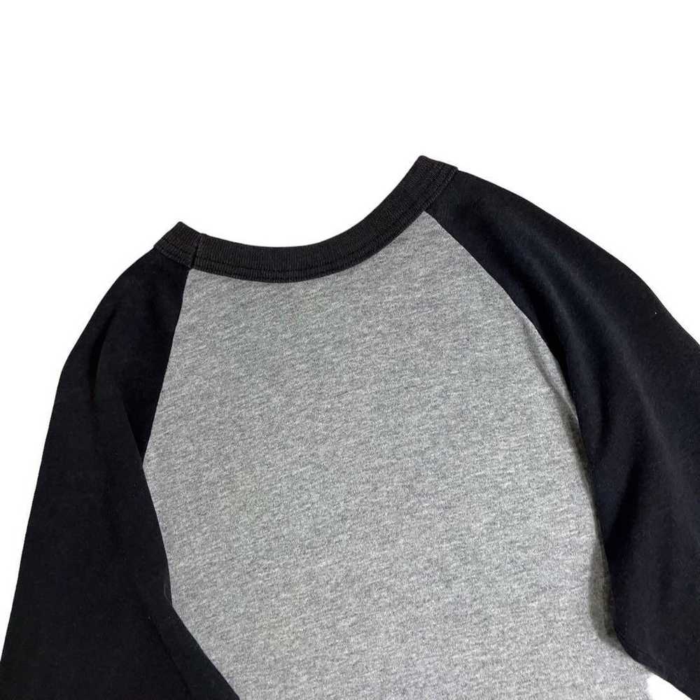 00s Raglan T-shirt Okoboju Combat sports Seven-qu… - image 7