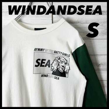 2747 WIND AND SEA Raglan T-shirt Wind and Sea Thre