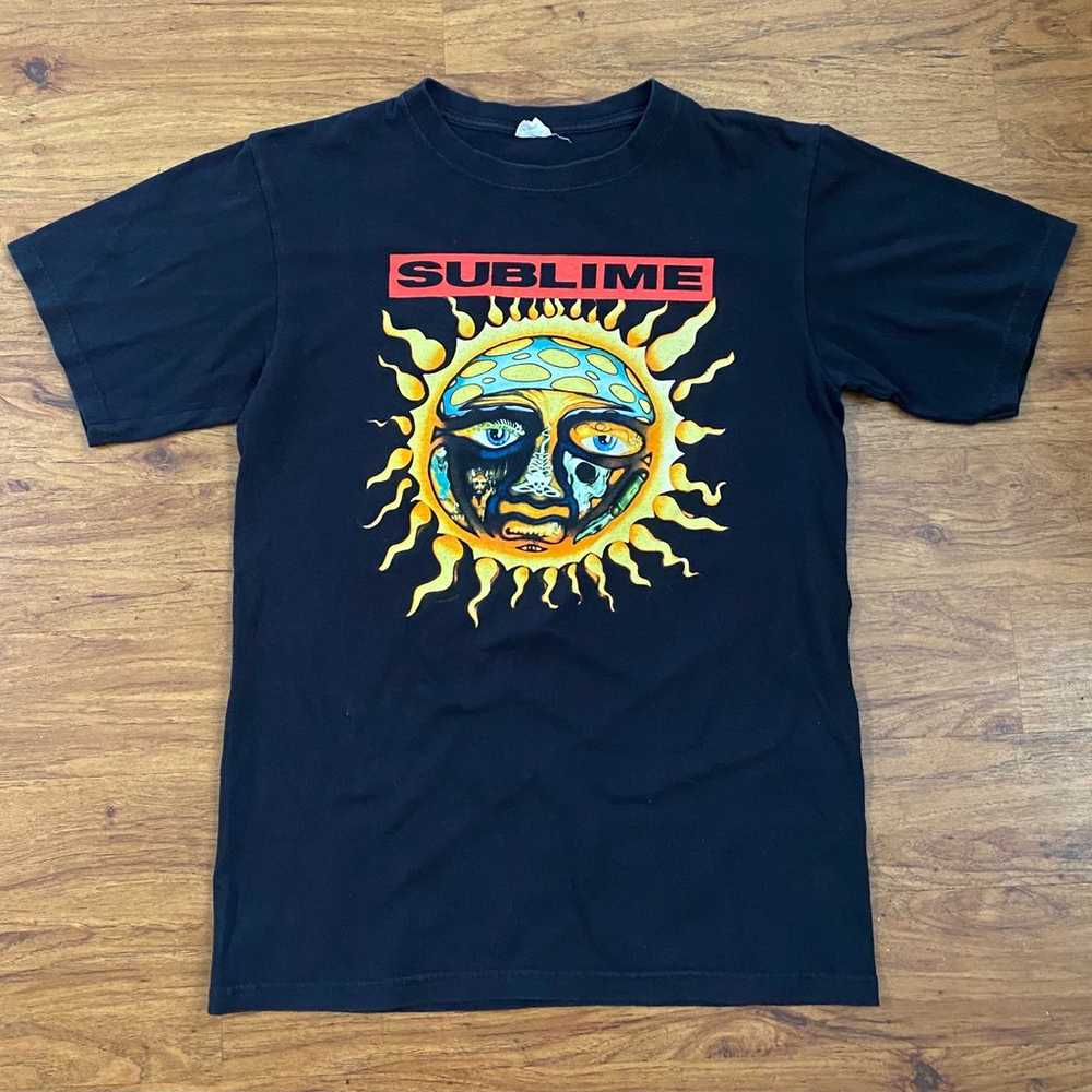 Vintage Sublime T Shirt Y2K skate surf ska punk S… - image 1