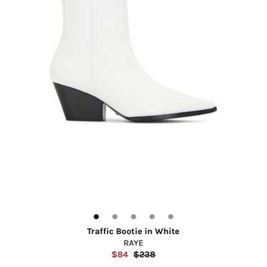 White Raye Traffic Booties size 7.5