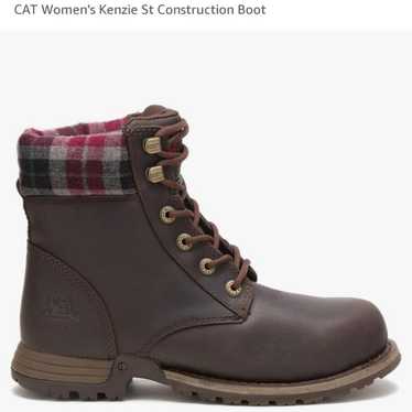 New Women's cat steel toe work boots