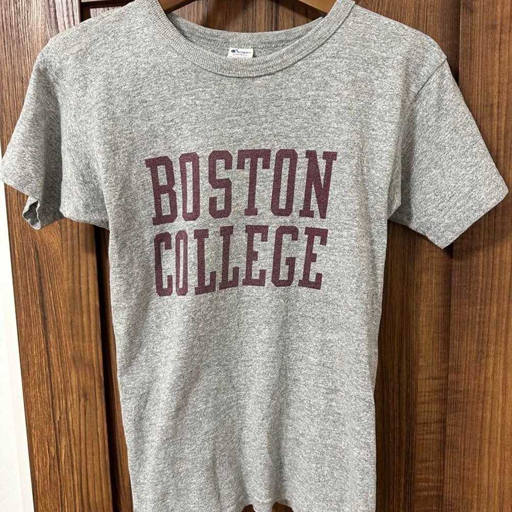 Champion 80's College T-shirt with a vintage Cham… - image 1