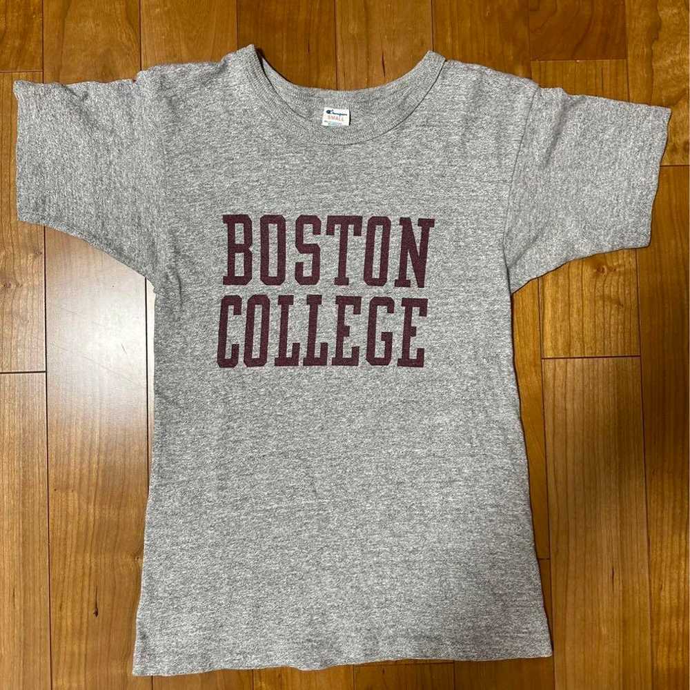 Champion 80's College T-shirt with a vintage Cham… - image 2