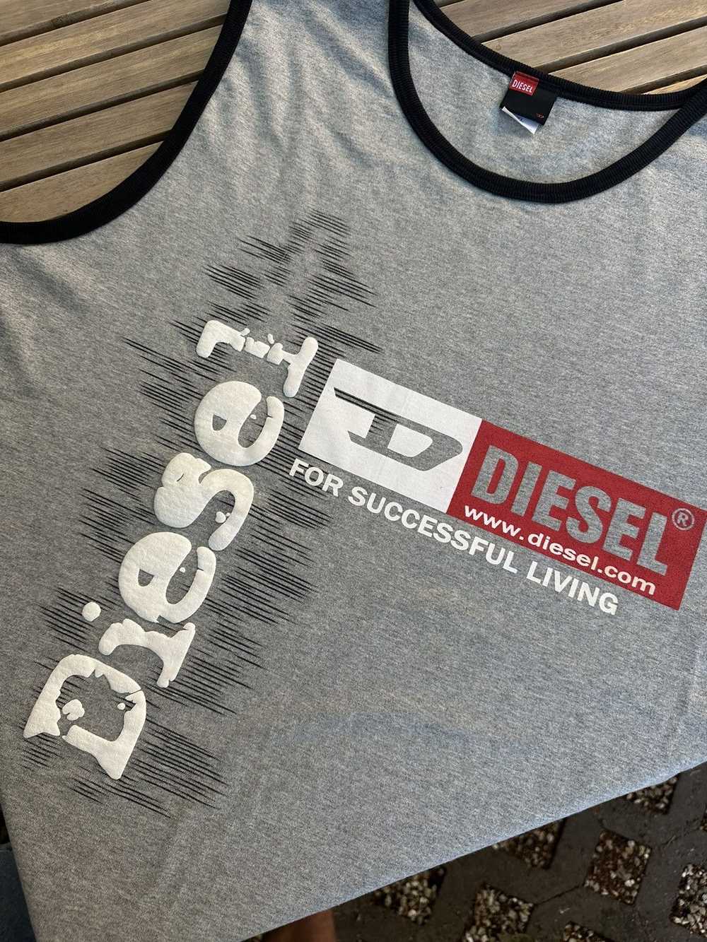 Diesel × Streetwear × Vintage Vintage tank top di… - image 2