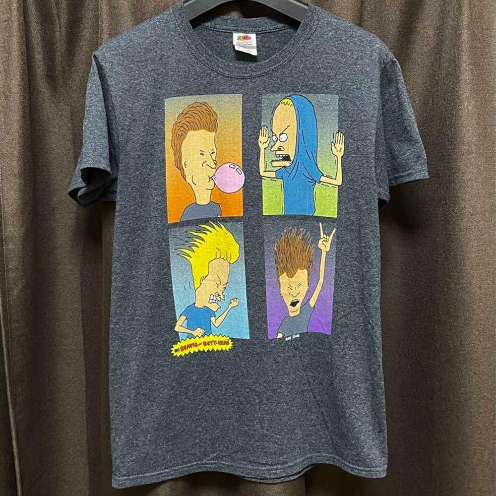 Beavis & Butthead t-shirt 90s MTV Red Hot Chili P… - image 1