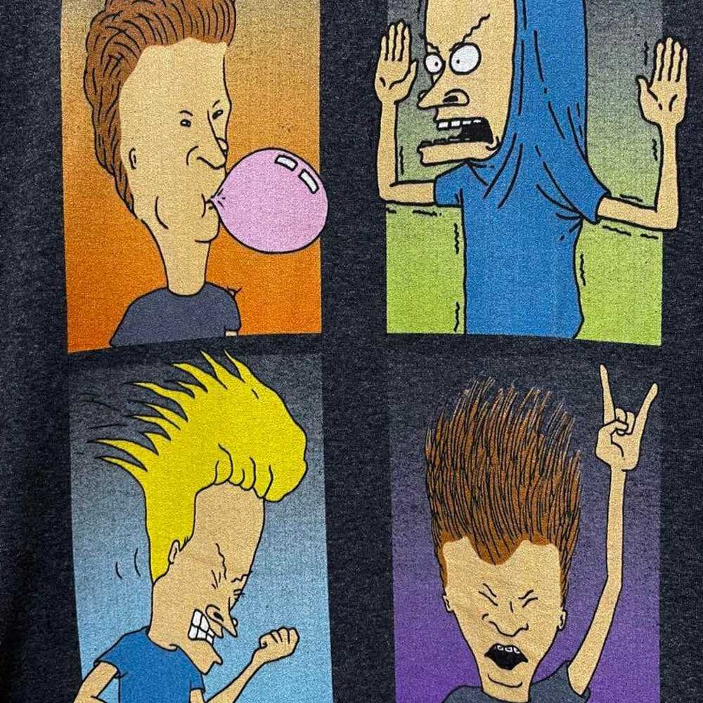 Beavis & Butthead t-shirt 90s MTV Red Hot Chili P… - image 2