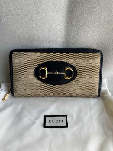 Gucci GUCCI HORSEBIT 1955 LEATHER WALLET