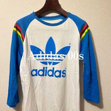 Adidas 00s Front Logo Raglan T-shirt