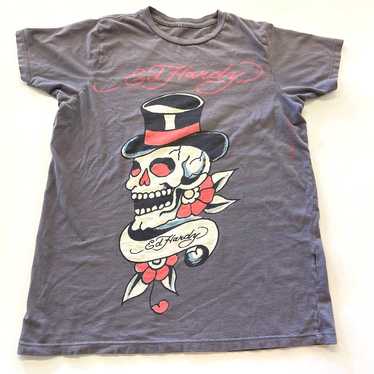 Vintage Y2K Ed Hardy Skull Tshirt Don Ed Hardy SMA