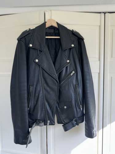 Blk Dnm BLK DNM Men’s Leather Motorcycle Designer 