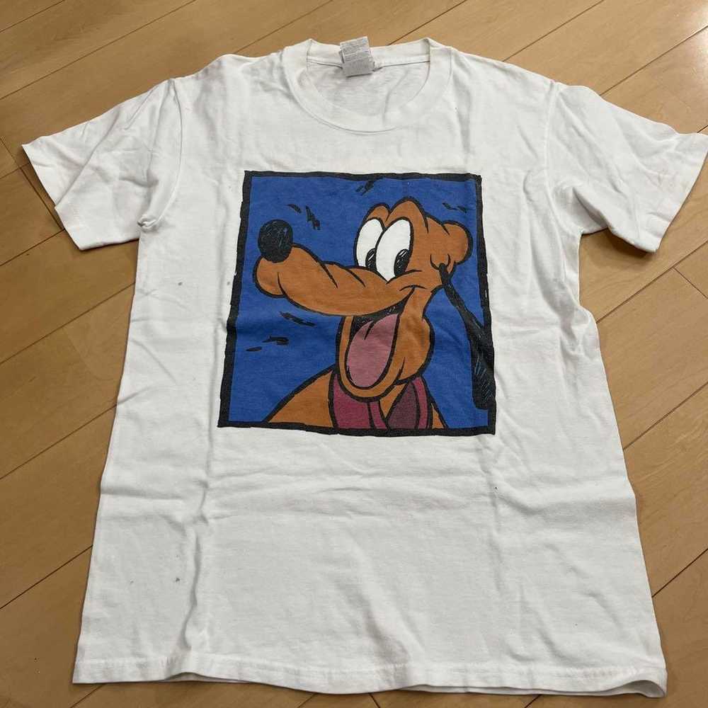 Disney 90s T-shirt featuring Pluto, vintage, big … - image 1