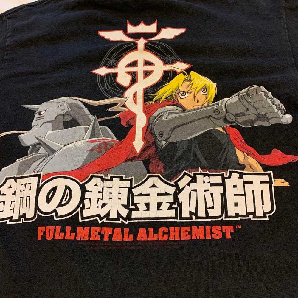 vintage Steel Alchemist T-shirt, anime T-shirt. - image 5