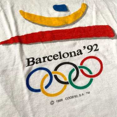 1980s vintage t-shirt Olympic model t-shirt. - image 1