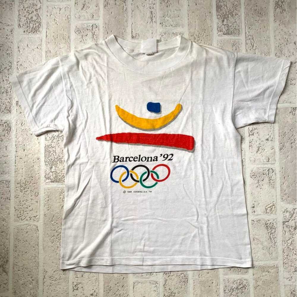 1980s vintage t-shirt Olympic model t-shirt. - image 2