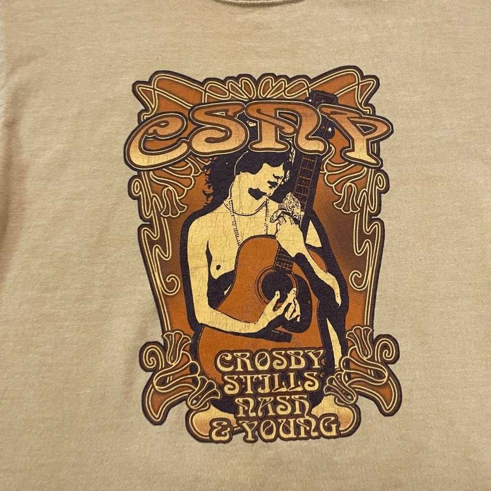 Vintage Rare 2006 Crosby Stills Nash Young Size S… - image 2